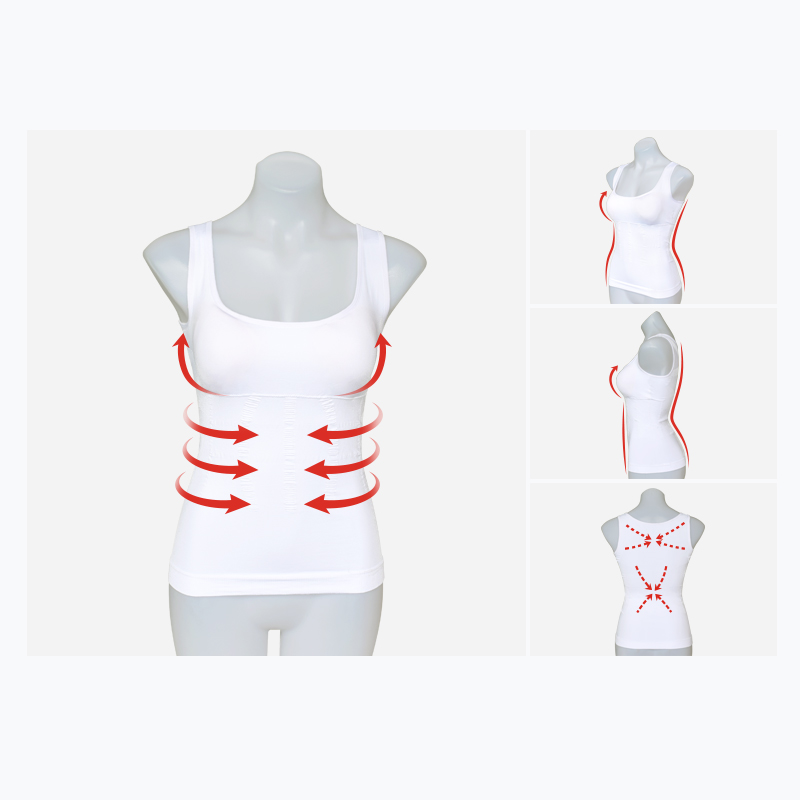 S-SHAPER 2 Packs Women Compression Tank Top
