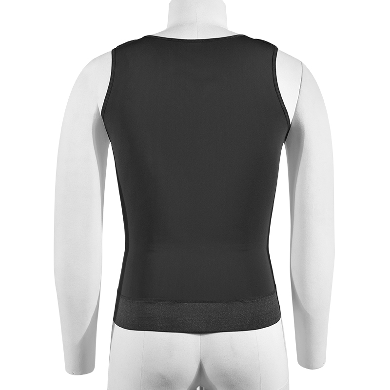 Mens Front Zip Girdle Vest