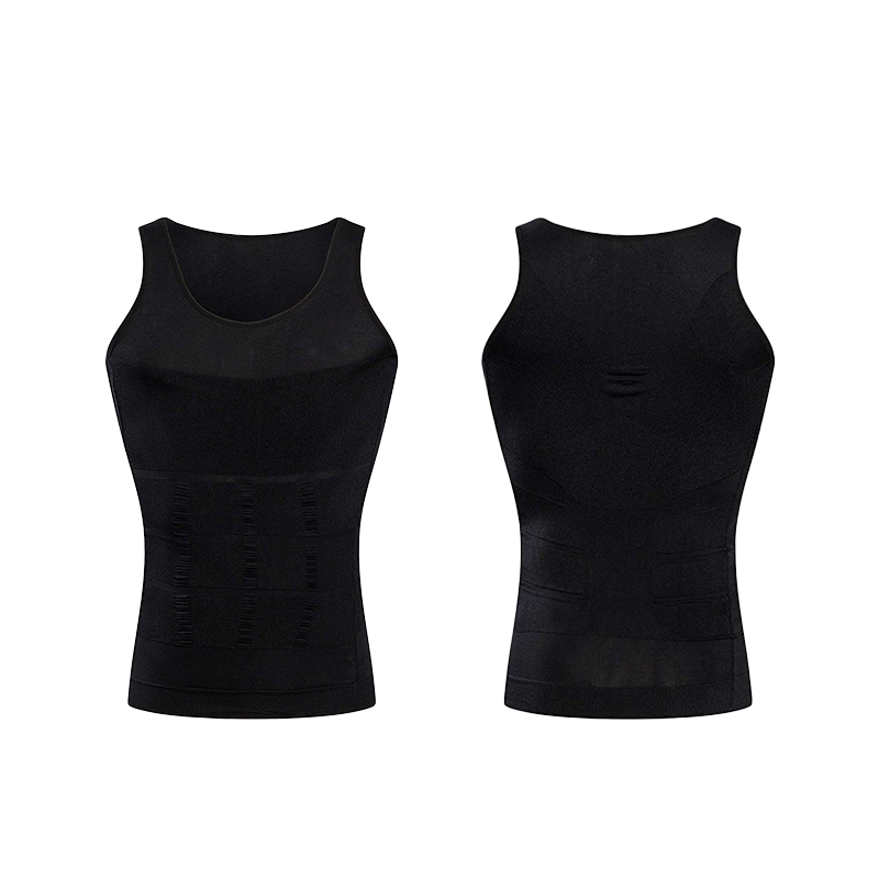 S-SHAPER 2 Packs Men`s Compression Tank Top